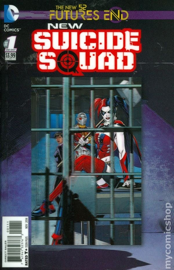 New Suicide Squad Futures End 1A VF 2014 Stock Image