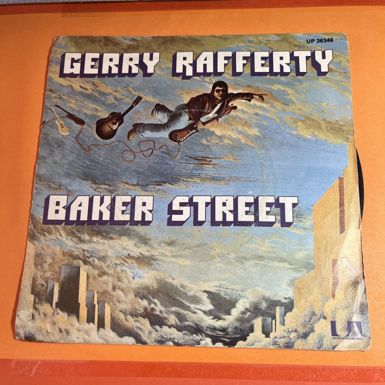 GERRY RAFERTY BAKER STREET BIG CHANGE IN THE WEATHER - DISCO VINILE 45 GIRI