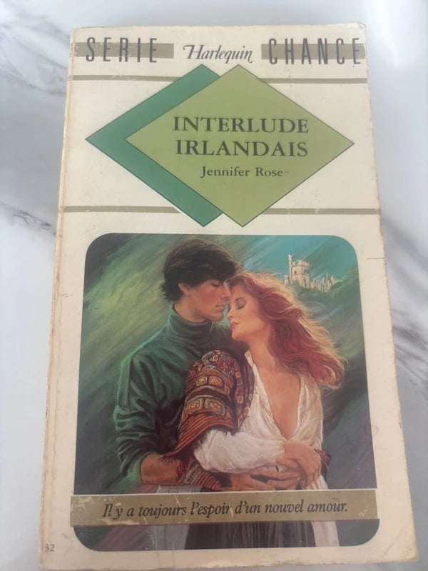 Livre Roman Harlequin - Interlude Irlandais (Jennifer Rose - Série Chance)