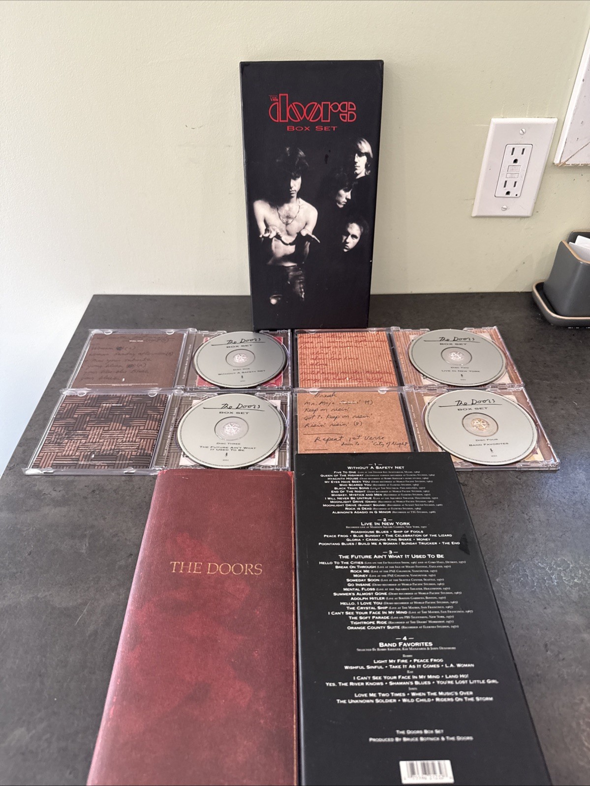The Doors The Doors Box Set 4CD 1997 Elektra 62434-2 Compilation