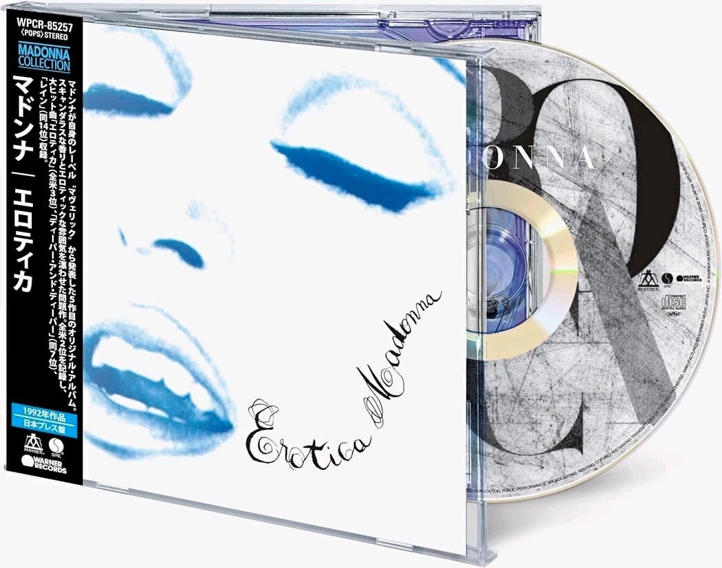 Madonna - Erotica Japan Edition CD 2026 new