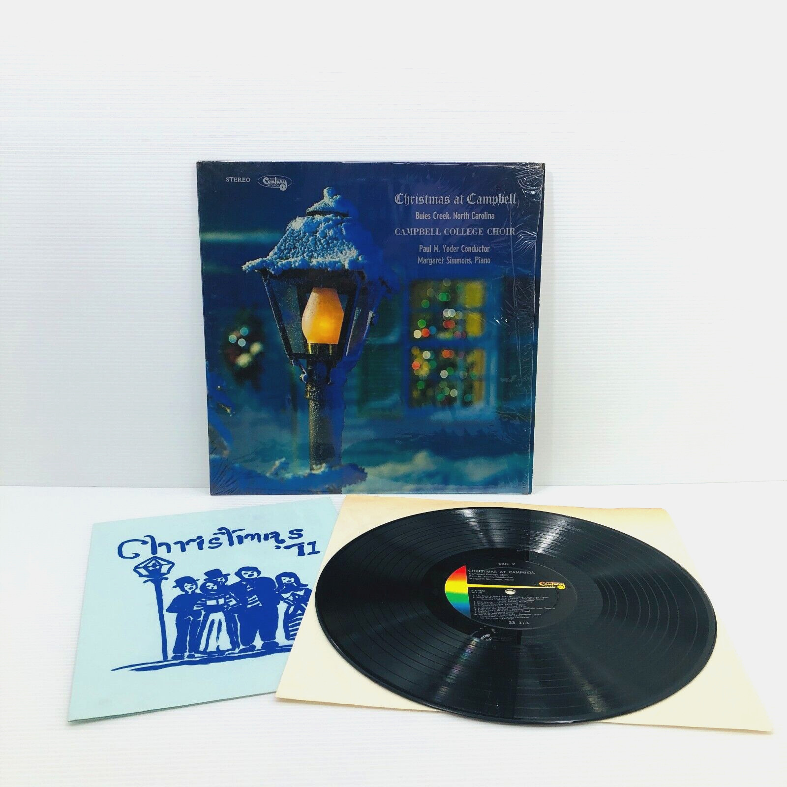 Christmas at Campbell Campbell College Choir Album Vinyl LP Buies Creek NC