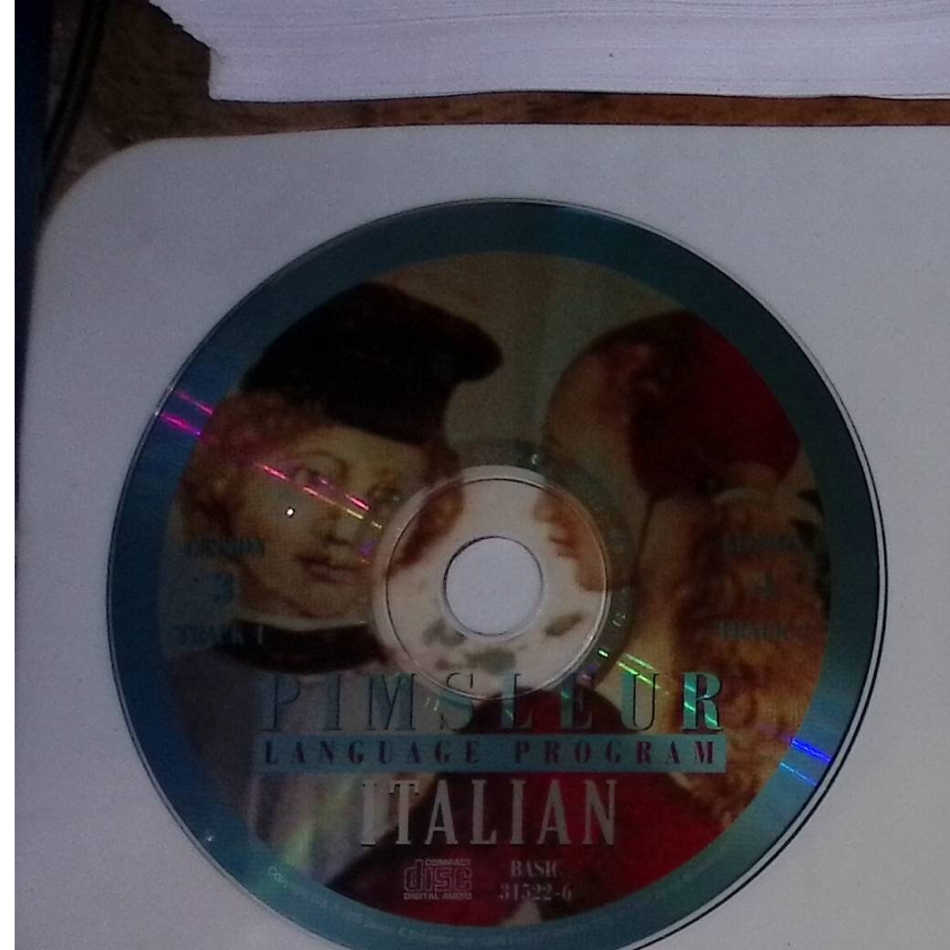 Pimsleur Italian Basic CD Tested and Works