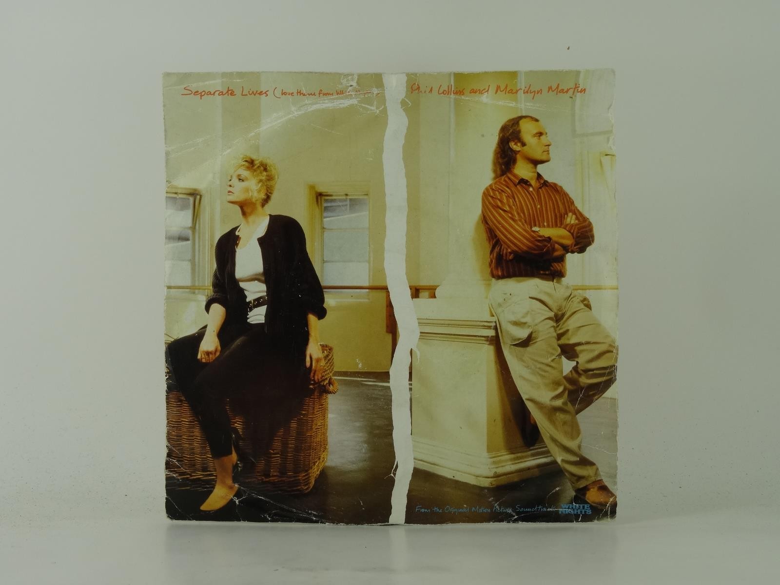 PHIL COLLINS AND MARILYN MARTIN SEPARATE LIVES (1) (29) 2 Track 7" Single includ