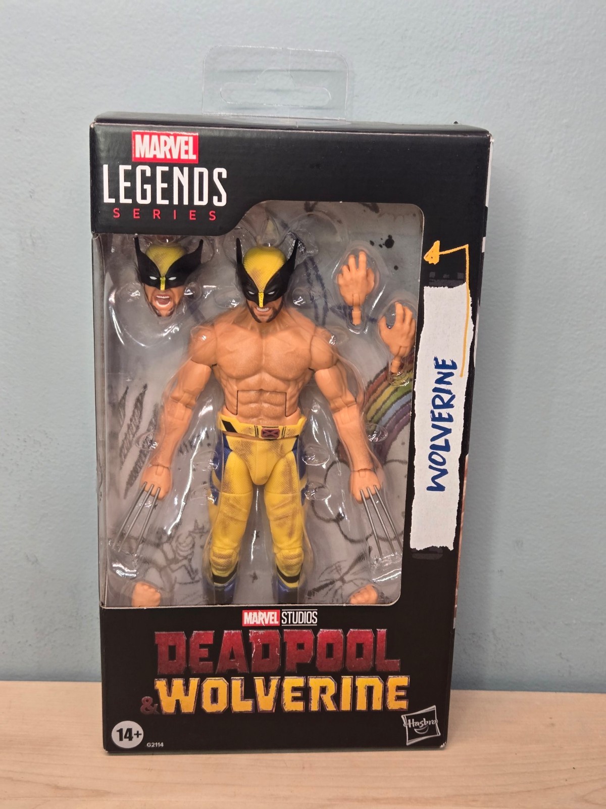 Marvel Legends Deadpool & Wolverine Wolverine Shirtless Yellow Suit—NEW Sealed