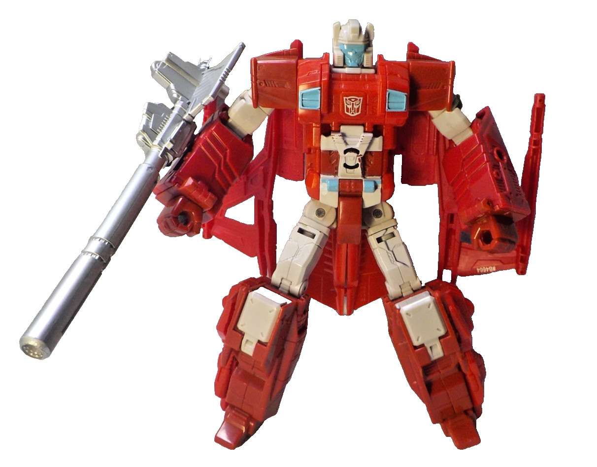 Transformers Combiner wars voyager Scattershot  broke part but snaps in tight