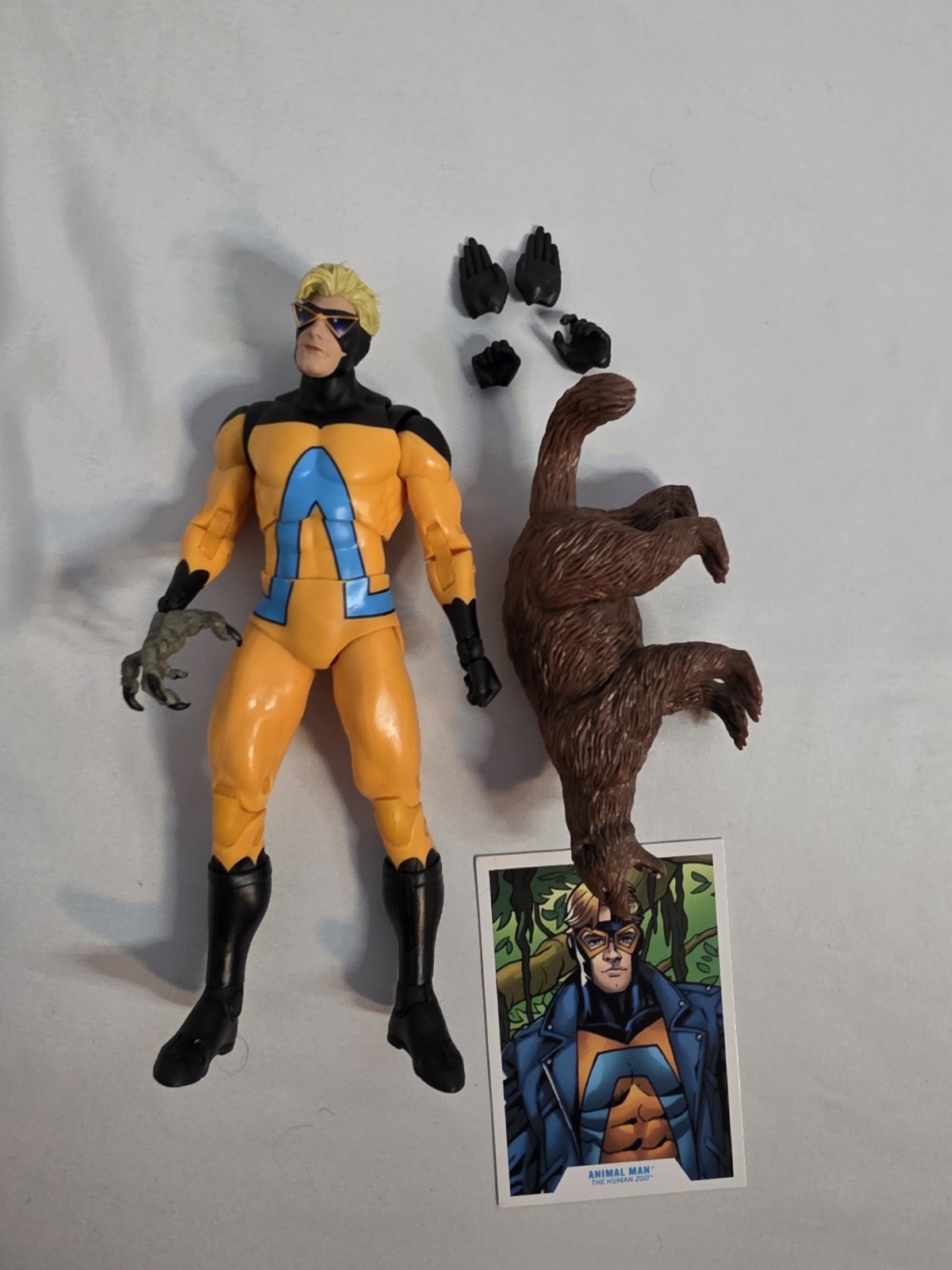 McFarlane DC Multiverse Animal Man Action Loose 7" Human Zoo Gold Label Loose
