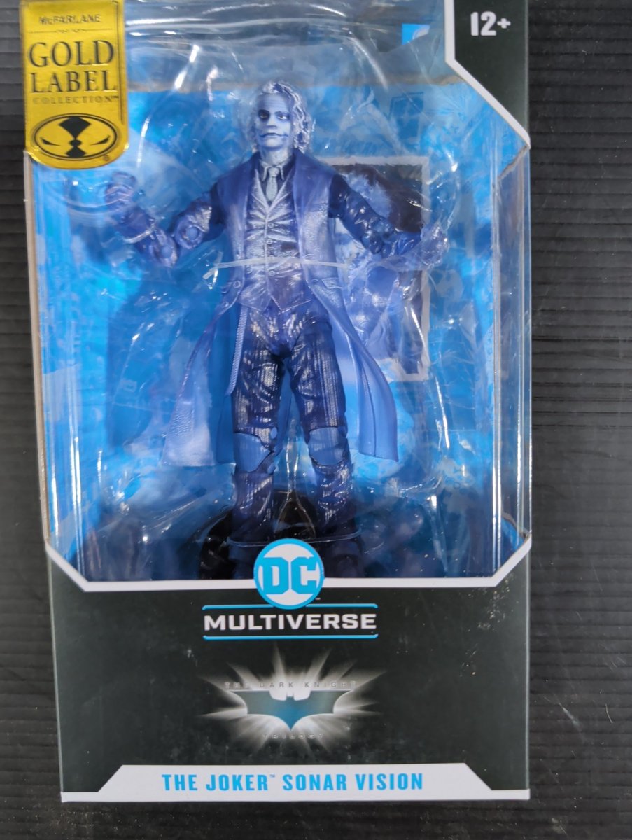 McFarlane DC Multiverse Dark Knight Joker Sonar Vision Variant Gold Label 2023