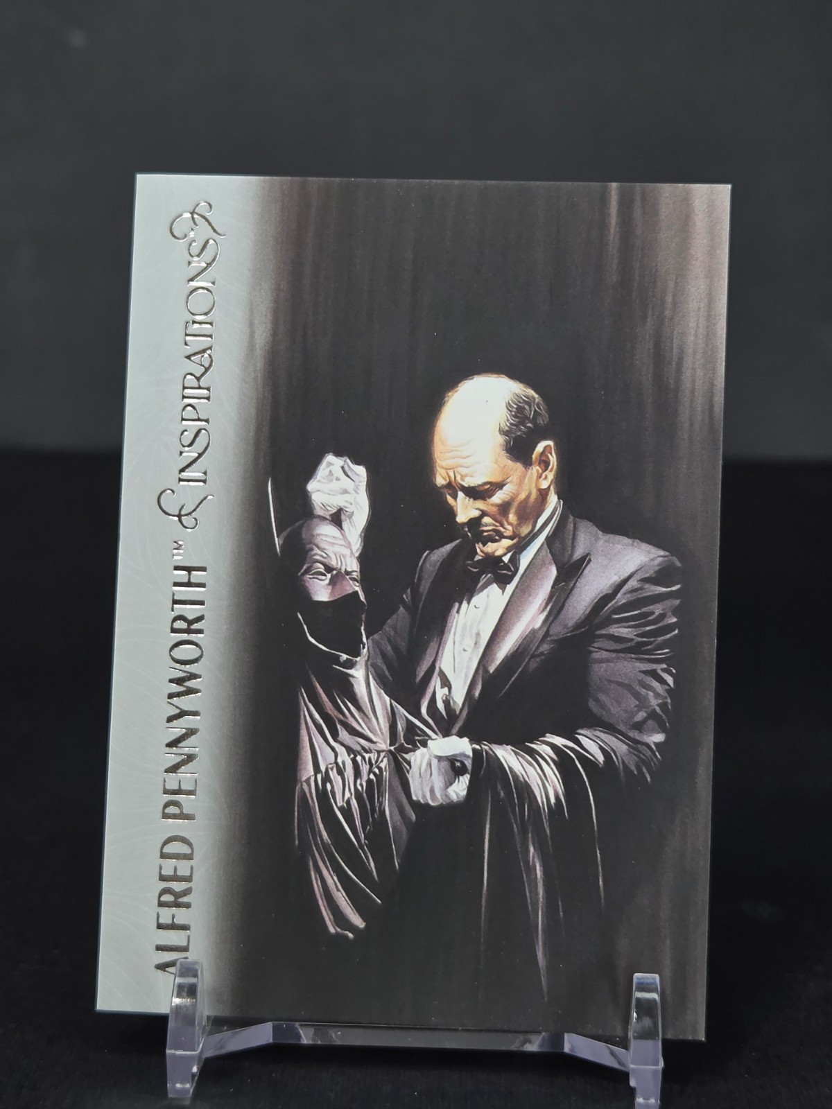 2026 UD Inspirations The World of DC Silver #6 Alfred Pennyworth