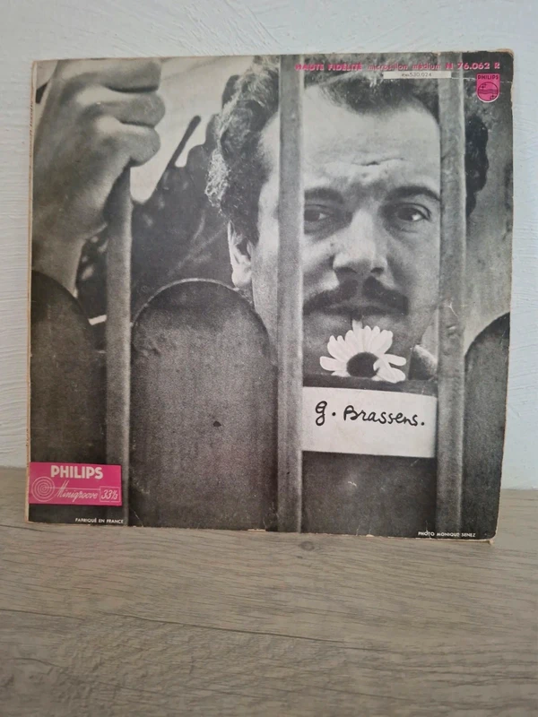 Vinyle 33 tour, Georges Brassens