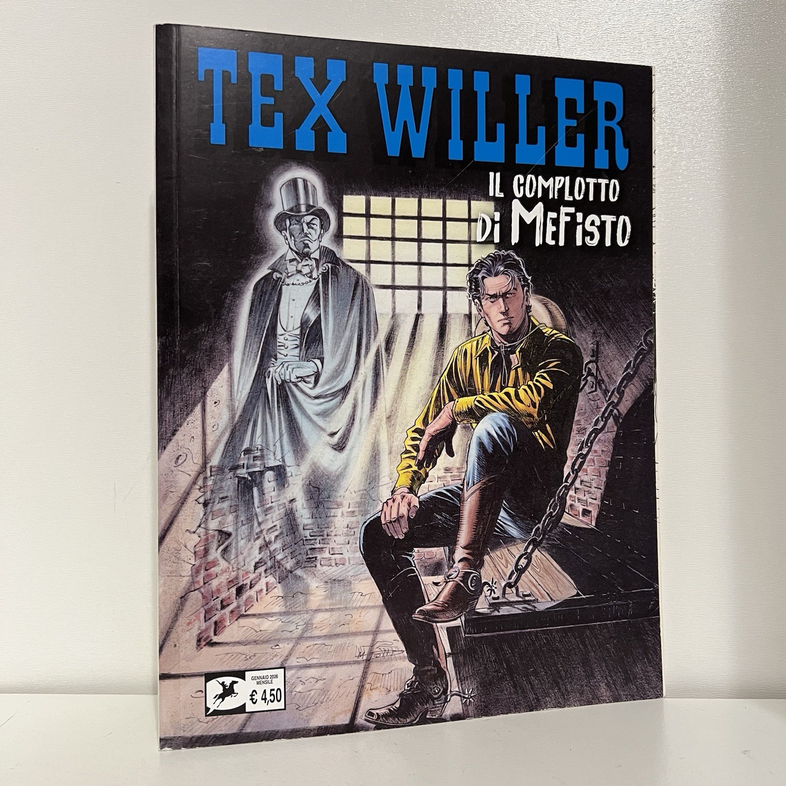 TEX WILLER 87 IL COMPLOTTO DI MEFISTO FUMETTI SBE BONELLI GENNAIO 2026 GIOVANE