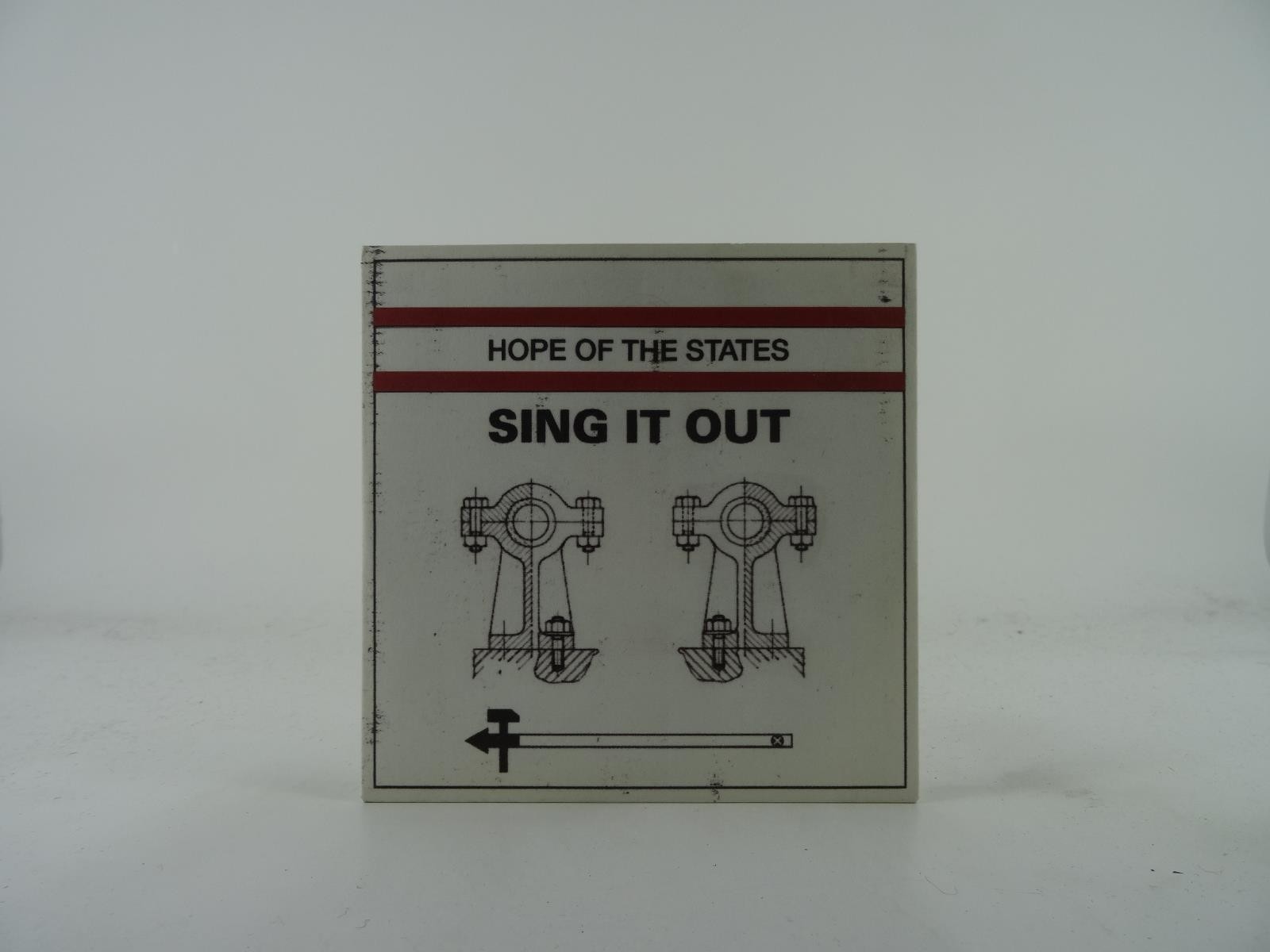 HOPE OF THE STATES SING IT OUT (A21) 1 Track Promo CD Single including Card Slee