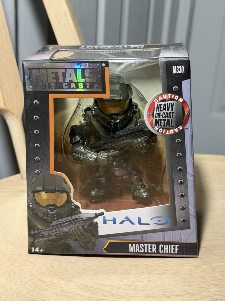 Modellino pressofuso Halo Master Chief Metals.   T-41