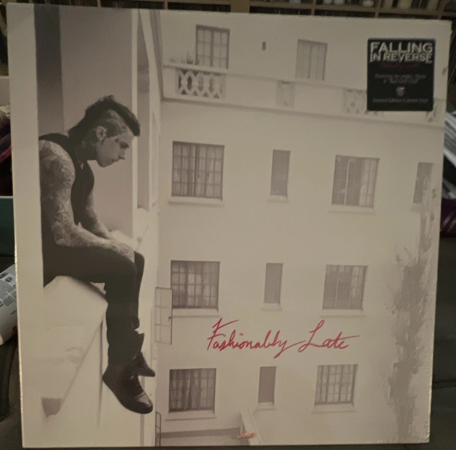 Fashionably Late Falling in Reverse Vinyl LP Record, Limited Colored Edition
