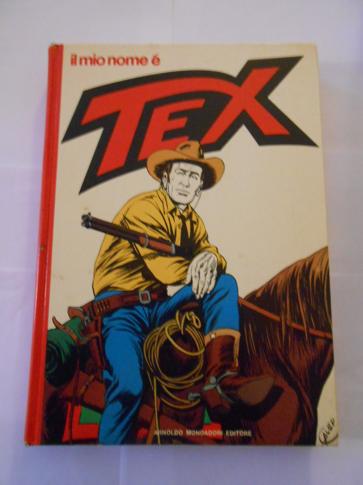 volume a fumetti-il mio nome e' TEX-2° ed.MONDADORI 1975