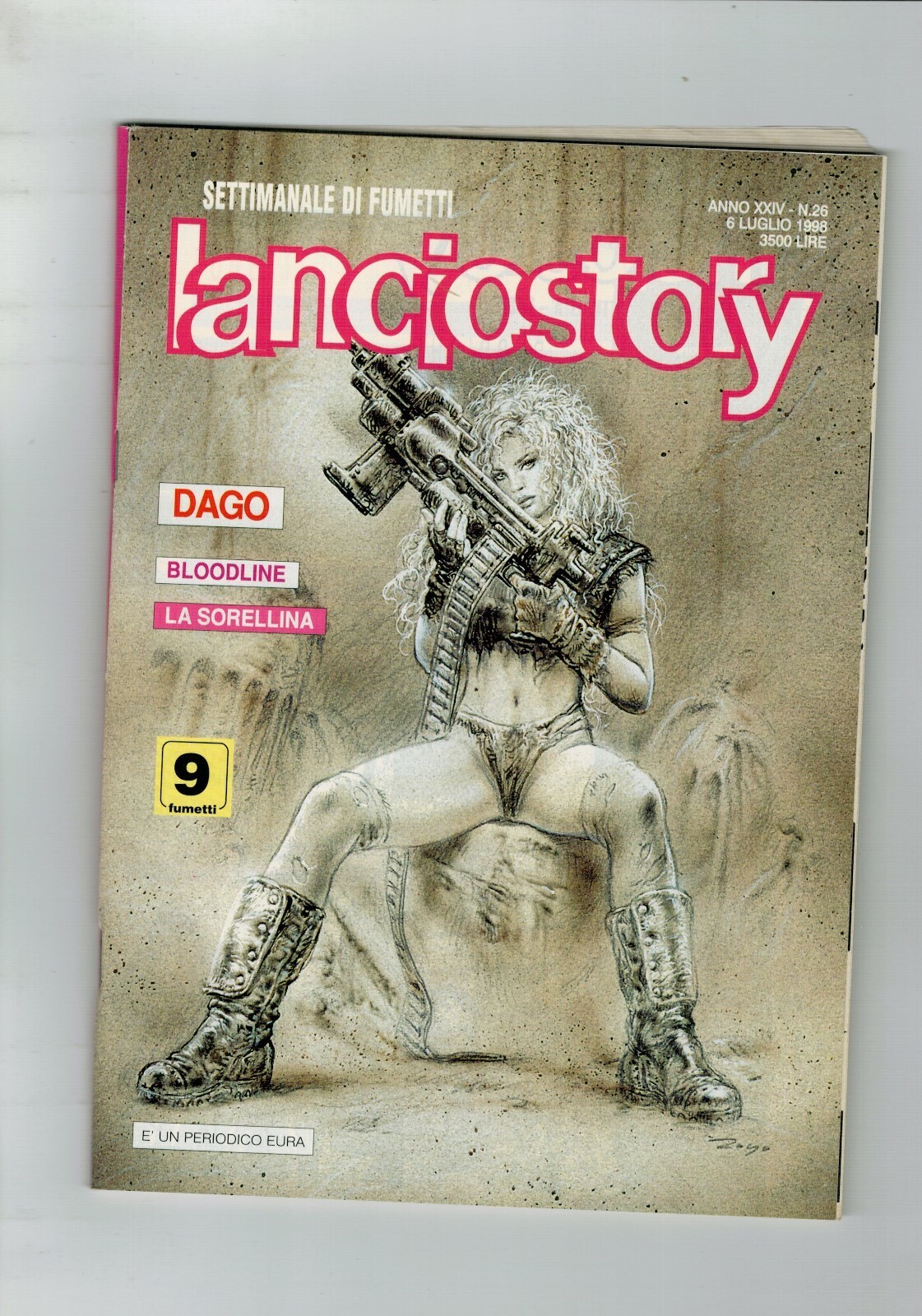 Lanciostory Settimanale di fumetti n° 26 1998