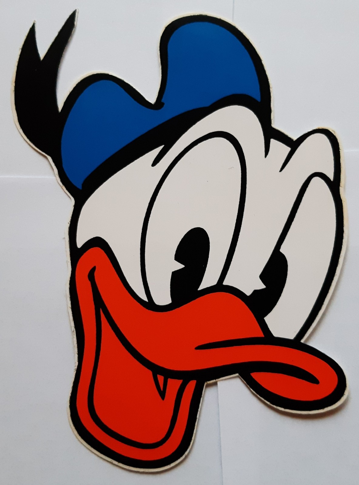 LTB - Adesivo originale DONALD HEAD, ottime condizioni! Anni 60/70 RARO!