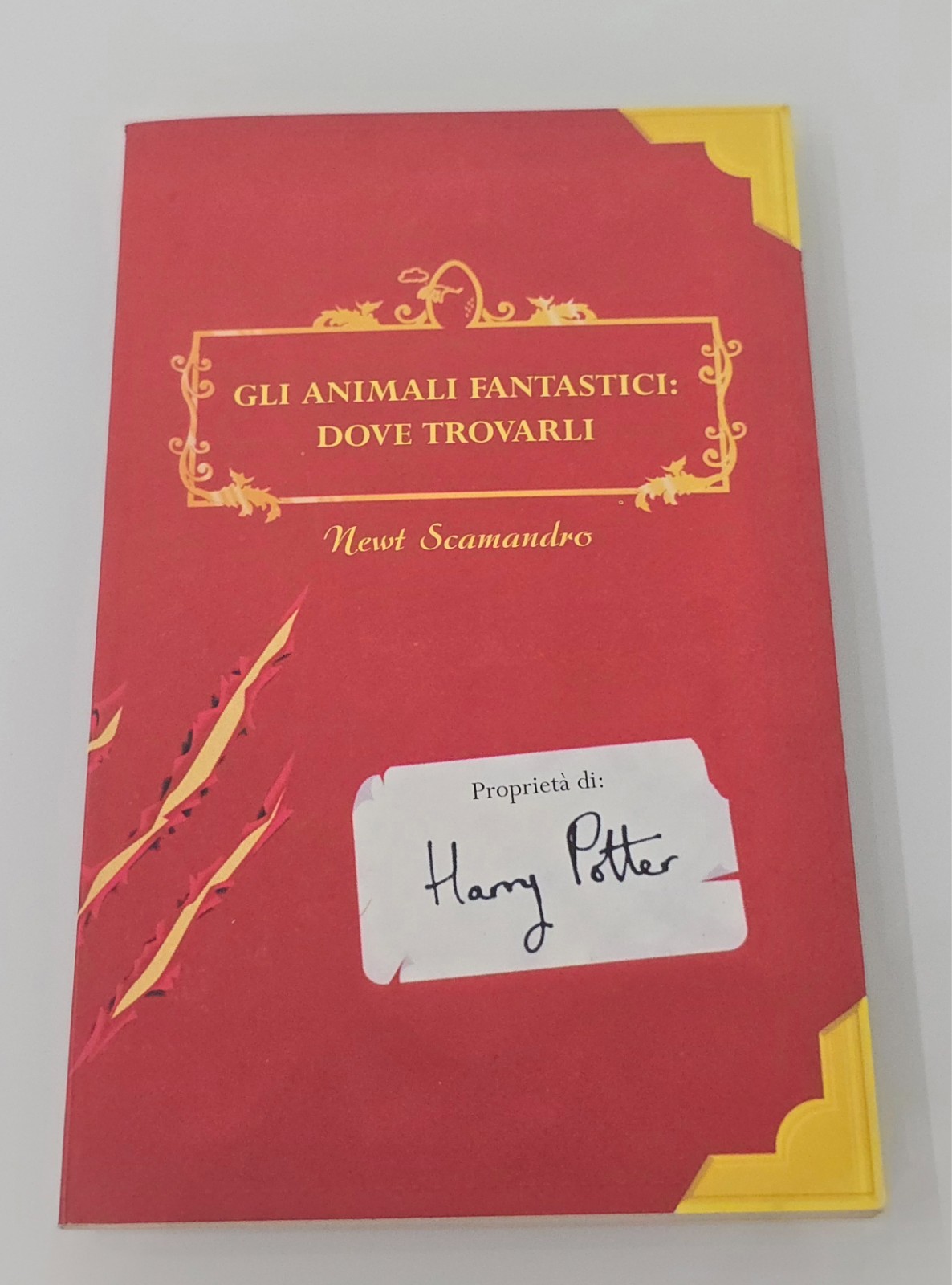Gli Animali Fantastici Dove Trovarli prima edizione febbraio 2002 Salani