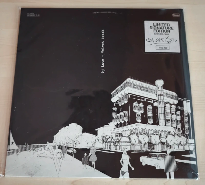 Dj Lato Velvet Beach Vinyl Limited signature edition
