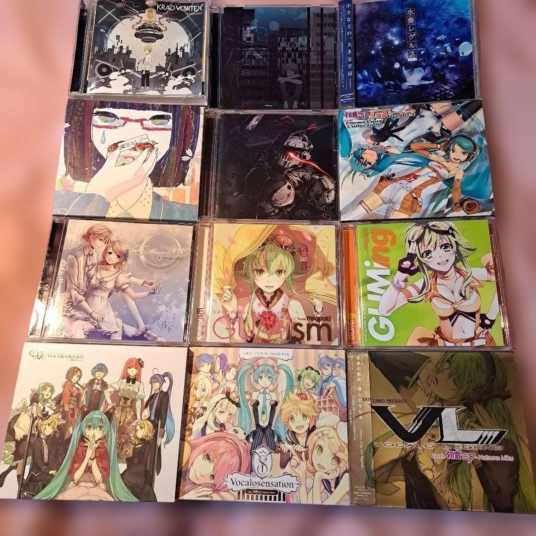 VOCALOID CD Lot 12 Hatsune Miku Sou Soraru DECO*27 GUMI EXIT TUNES Anime