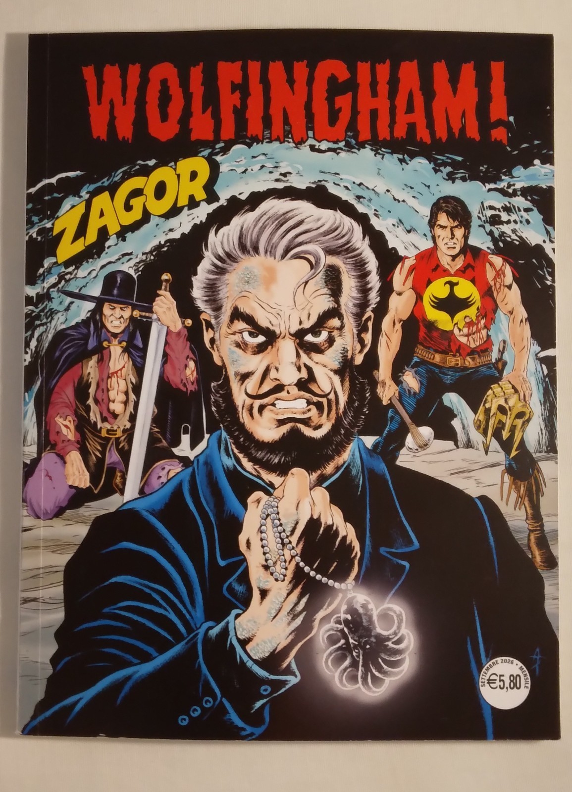 ZAGOR 785 WOLFINGHAM- GIUSFREDI, VILLA- OTTIMO STATO- SPED GRATUITA