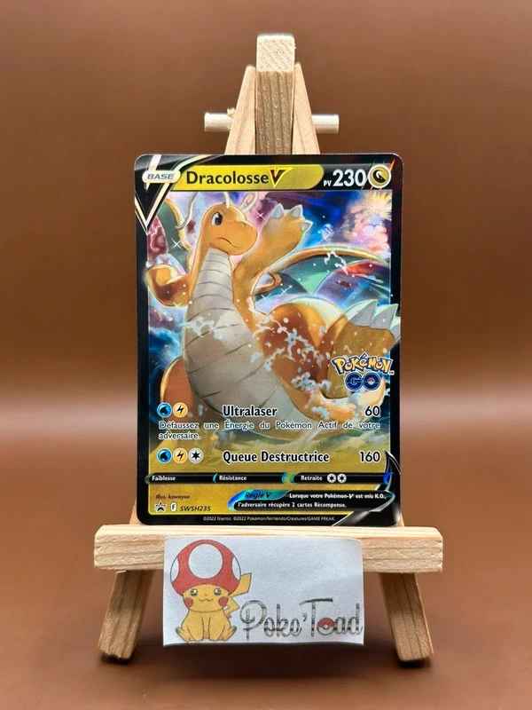 Carte Pokémon Dracolosse v - Pogo - SWSH235 Promo