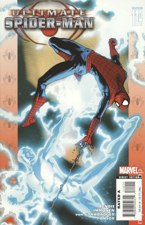 Ultimate Spider-Man #114 VF 2007 Stock Image