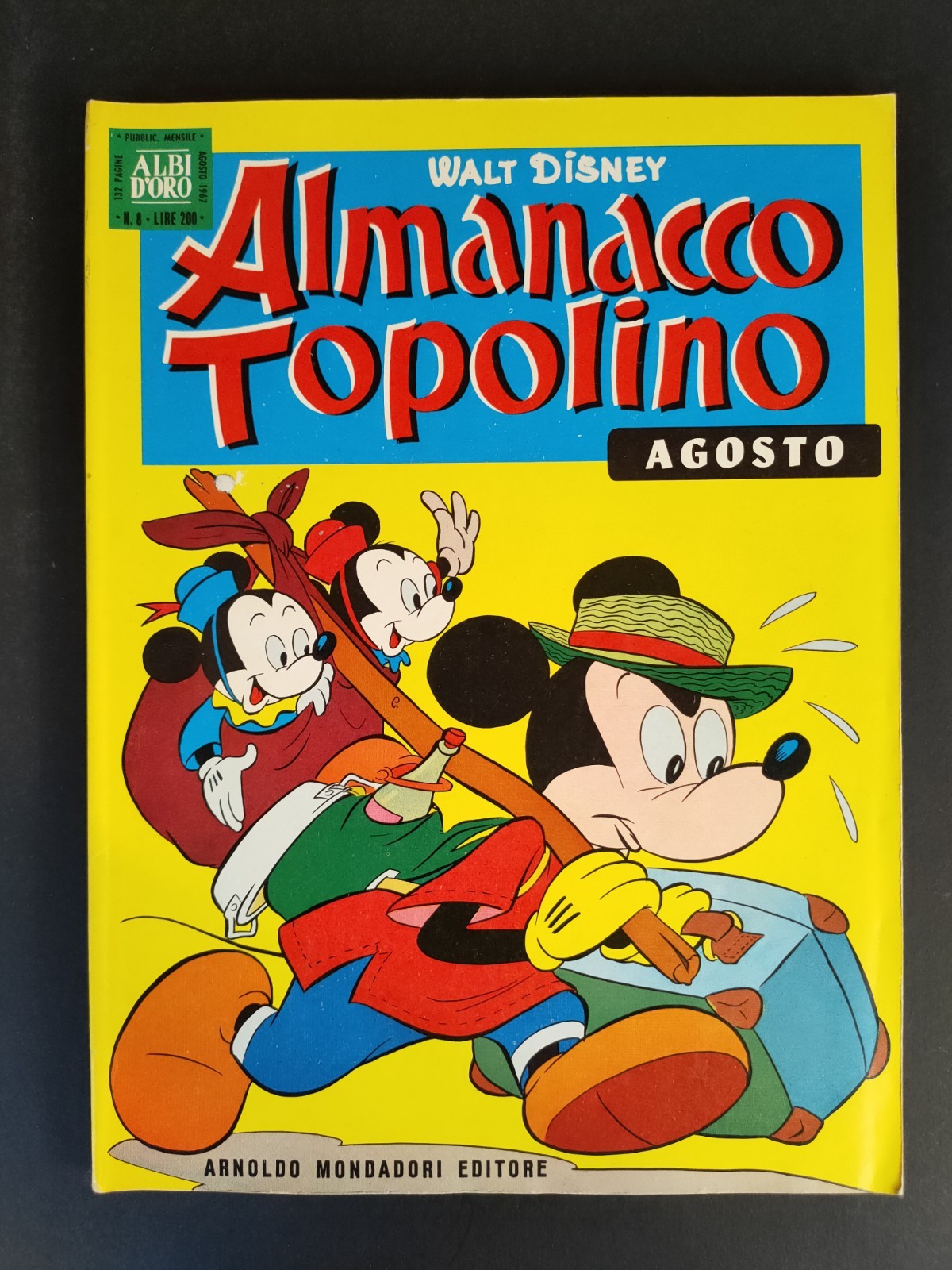 ALMANACCO TOPOLINO DEL 1967 N. 8 (cod.L4)