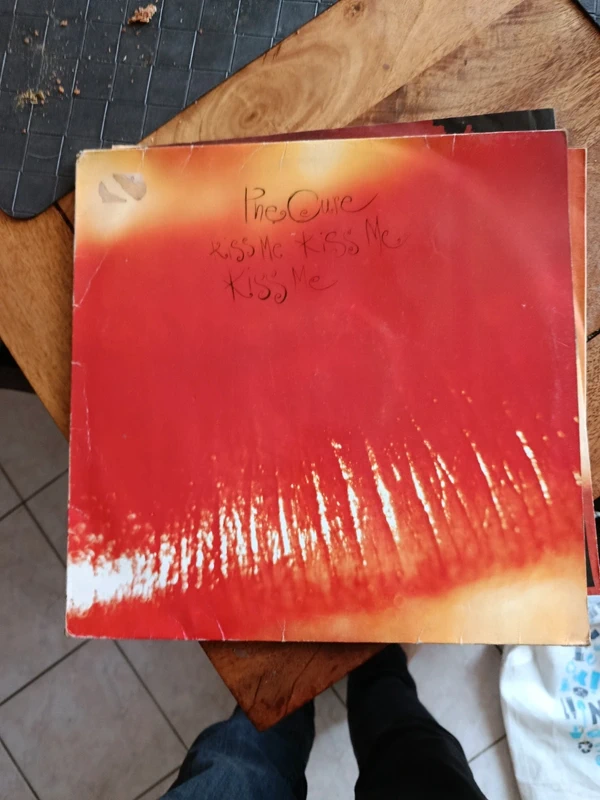Double album vynile the cure kiss me