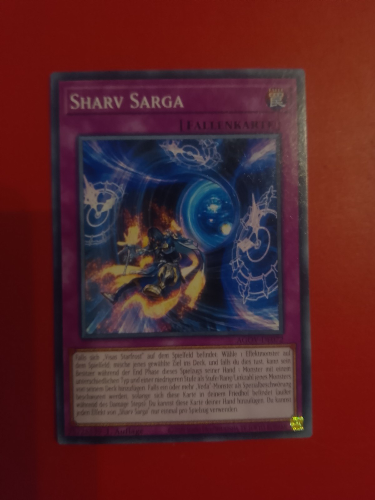 Yu-Gi-Oh! Mappa 2020 AGOV-DE072 tedesco