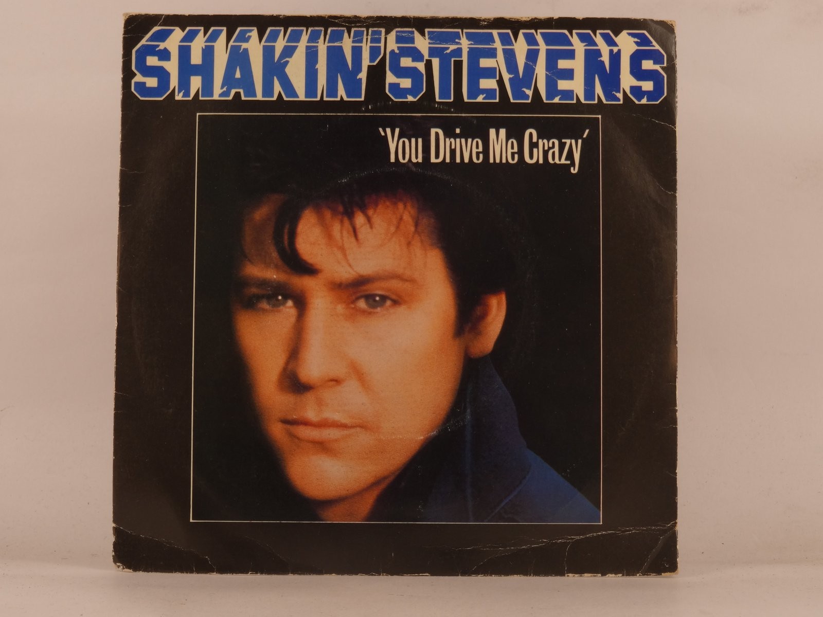 SHAKIN STEVENS YOU DRIVE ME CRAZY (98) 2 Track 7" Single plus Picture Sleeve CBS