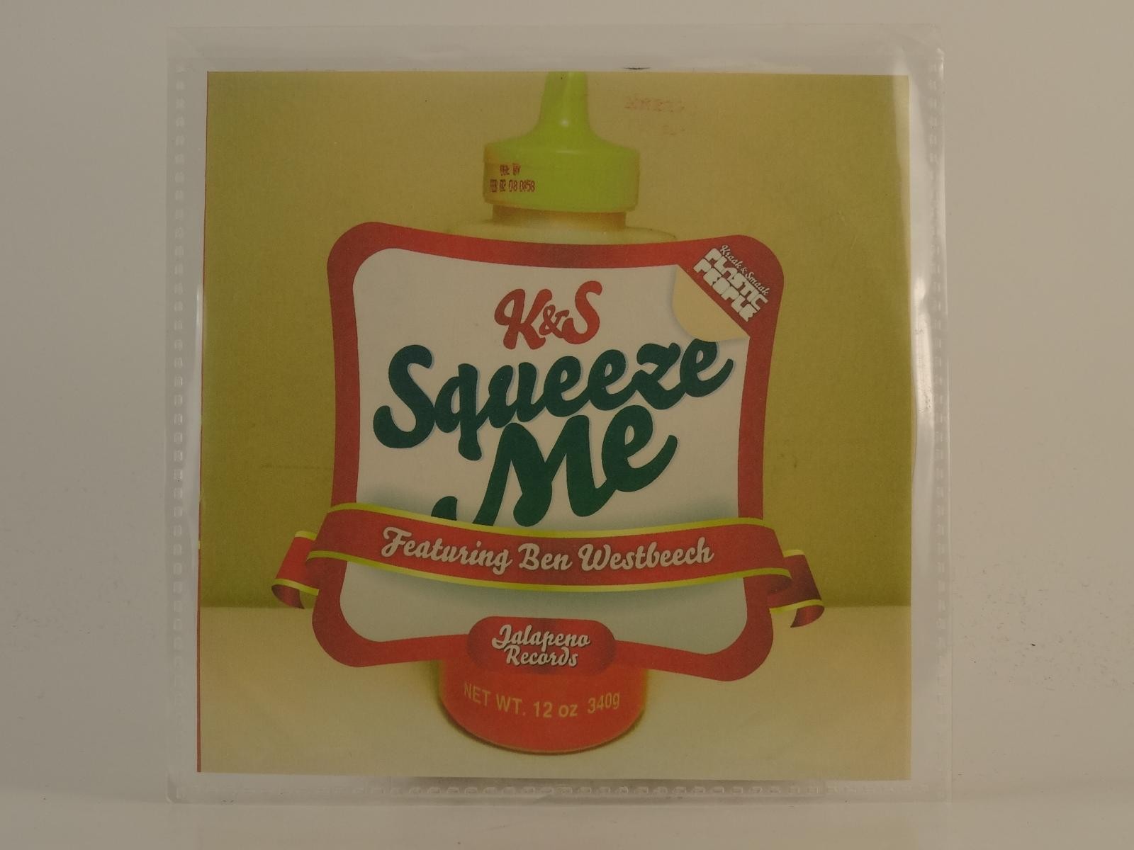 KANDS FT BEN WESTBEECH SQUEEZE ME (H1) 7 Track Promo CD Single including Picture