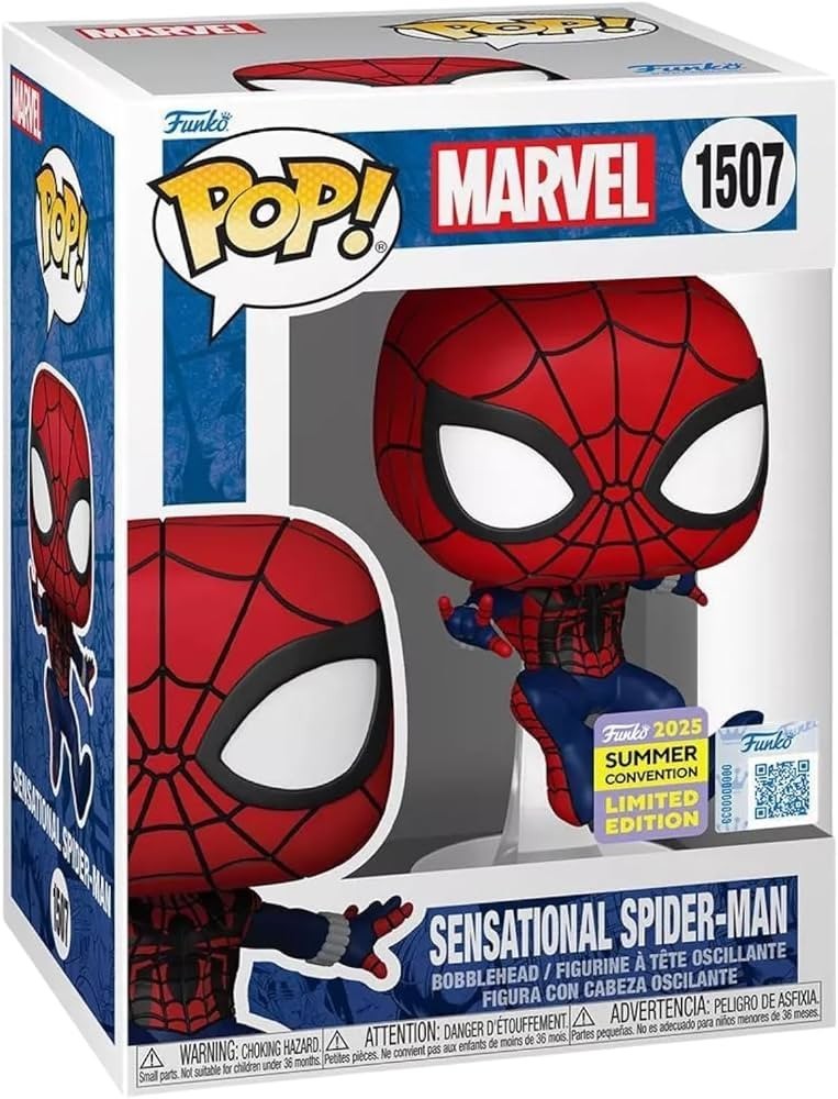 Funko Pop Marvel Sensational Spider-Man 1507 Summer Convention 2025 Exclusive