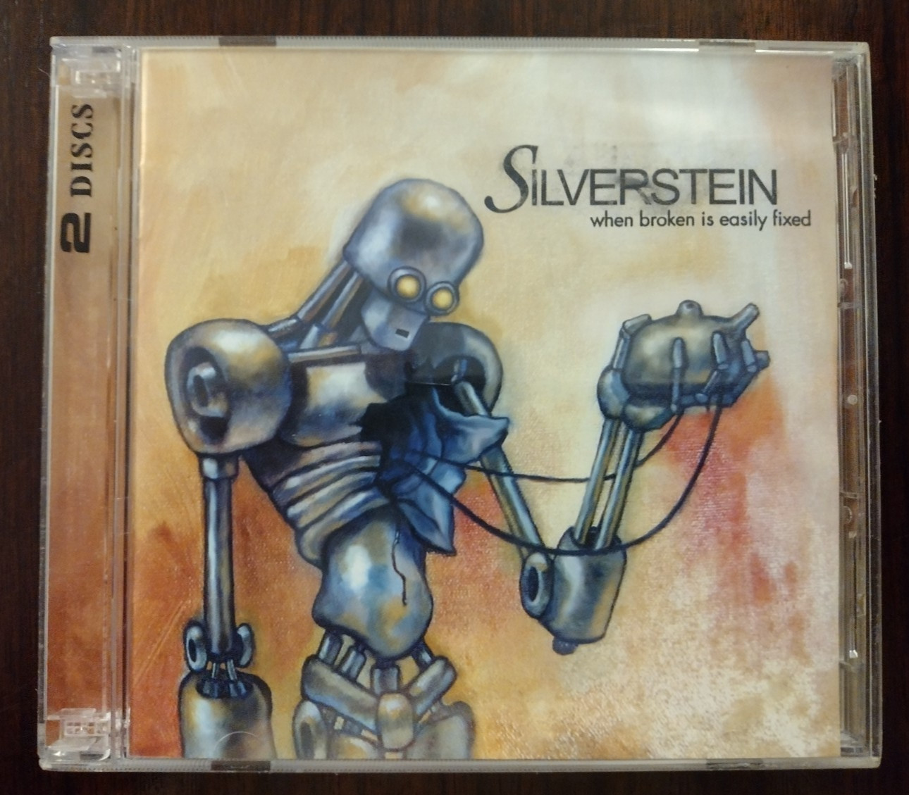 When Broken Is Easily Fixed - Silverstein (CD, DVD 2004) Victory Records