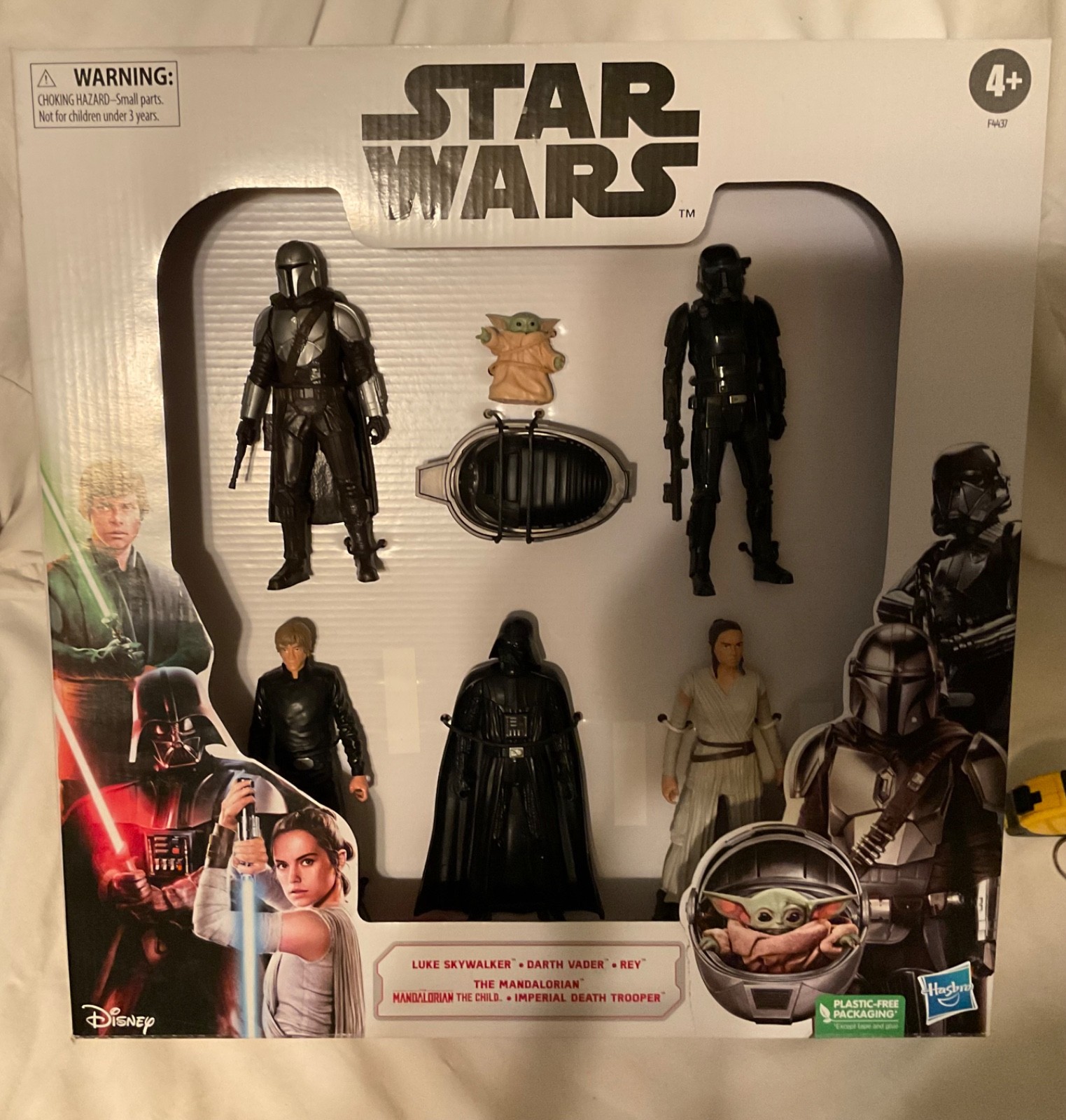 Star Wars Action 6” Figure 6-Pack The Mandalorian Grogu Darth Vader BRAND NEW