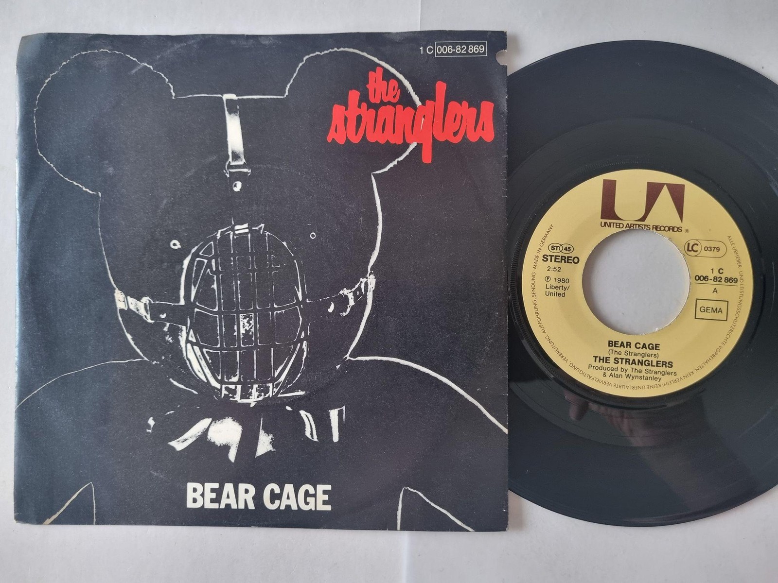 The Stranglers - Bear Cage 7'' Vinyl Germany