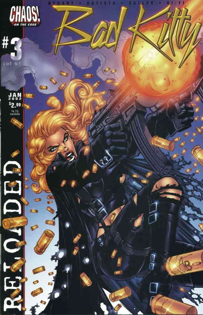 Bad Kitty: Reloaded #3 FN; Chaos | w/Bag+Board