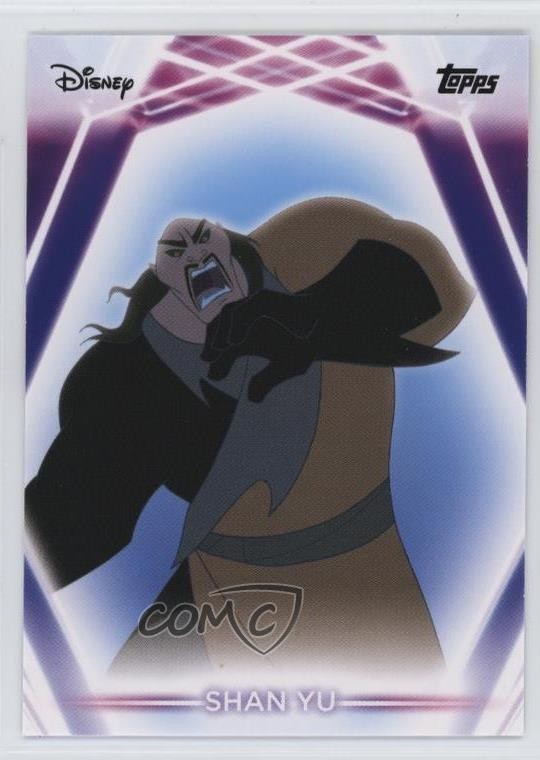 2026 Topps Disney Neon Arcobaleno Foilboard Shan Yu #78 14dq