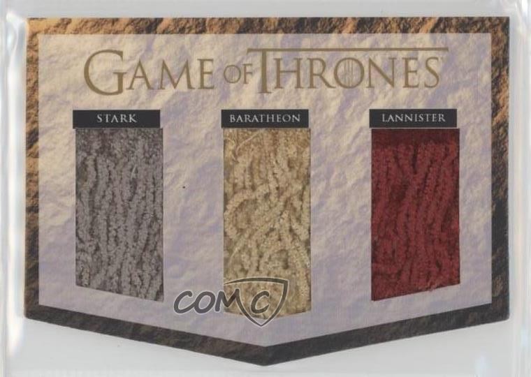 2017 Rittenhouse Game of Thrones: Valyrian Steel Triple Banner Relics 0c3