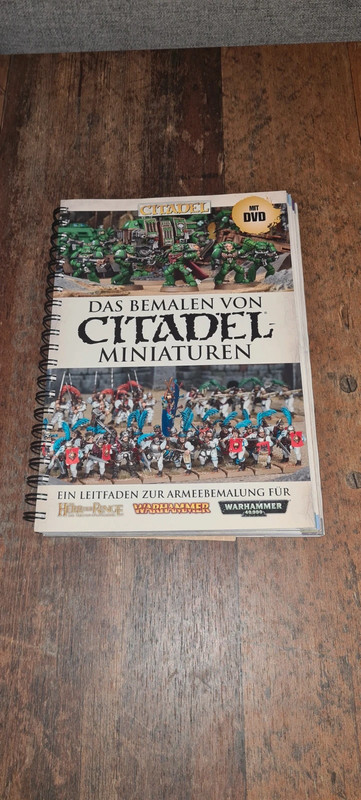 Das Bemalen von Citadel Miniaturen Buch.