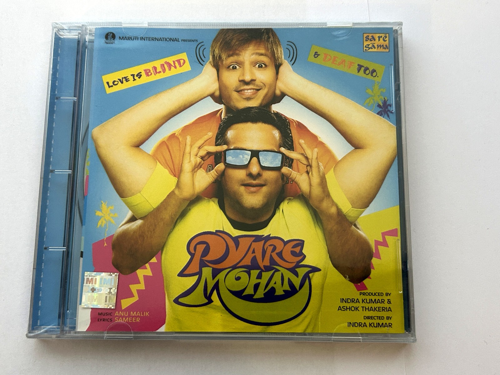 Pyare Mohan (CD 2006) Anu Malik Bollywood Soundtrack NEW/SEALED