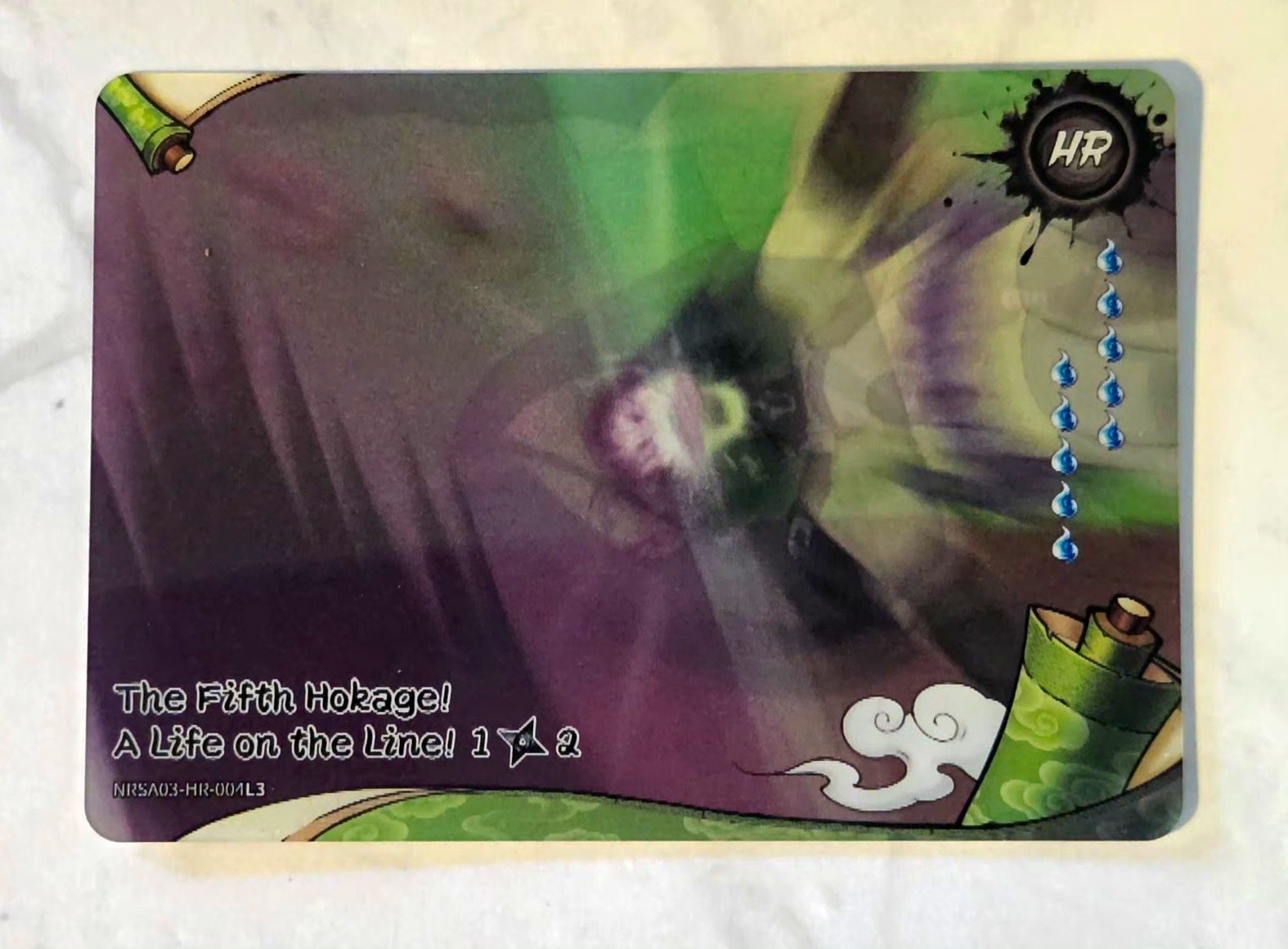 Naruto Jin Series 3 - The Fifth Hokage! A Life... Hologram Card NRSA03-HR-004L3
