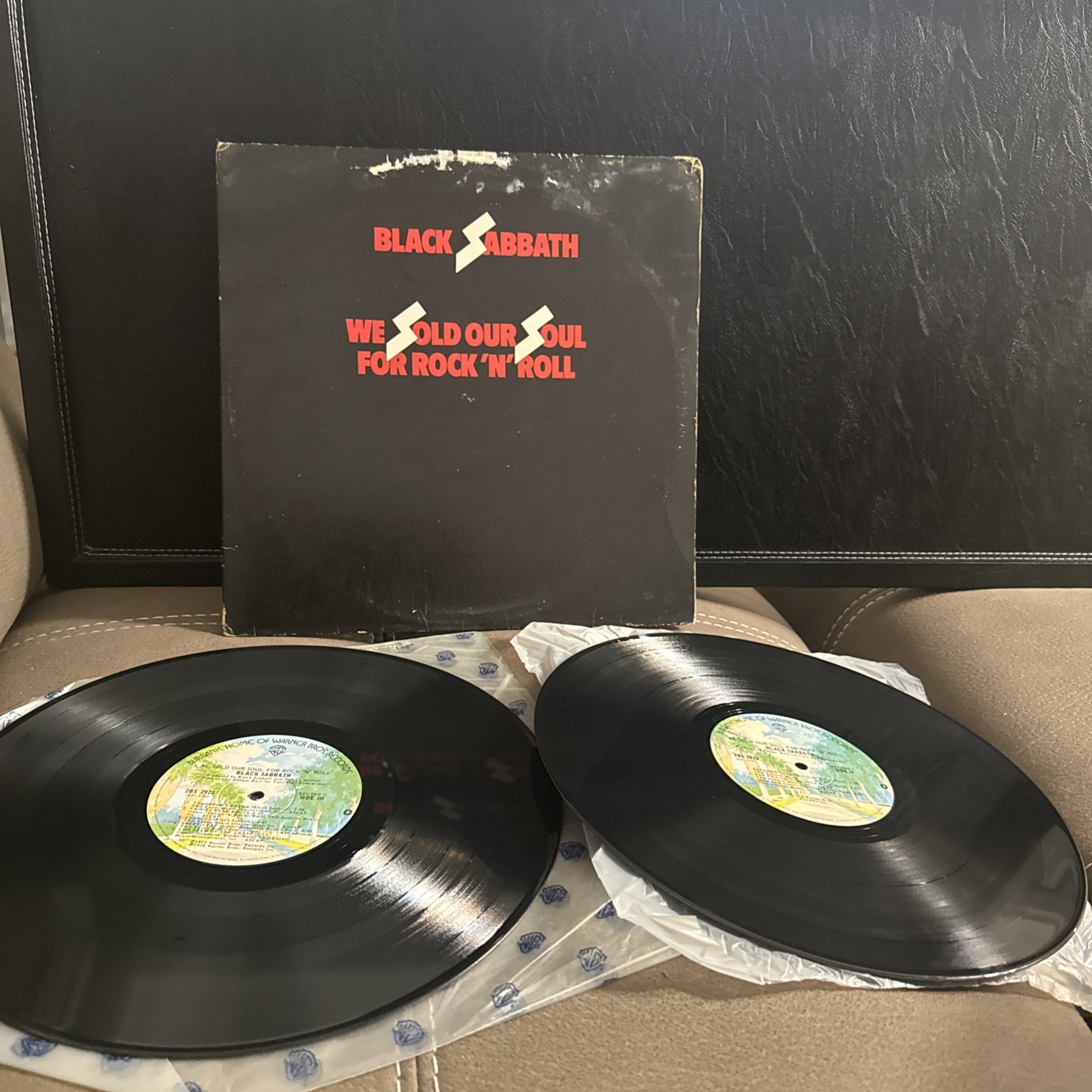 Black Sabbath - We Sold Our Soul For Rock 'N' Roll 2-LP Warner Bros. 1976 Press