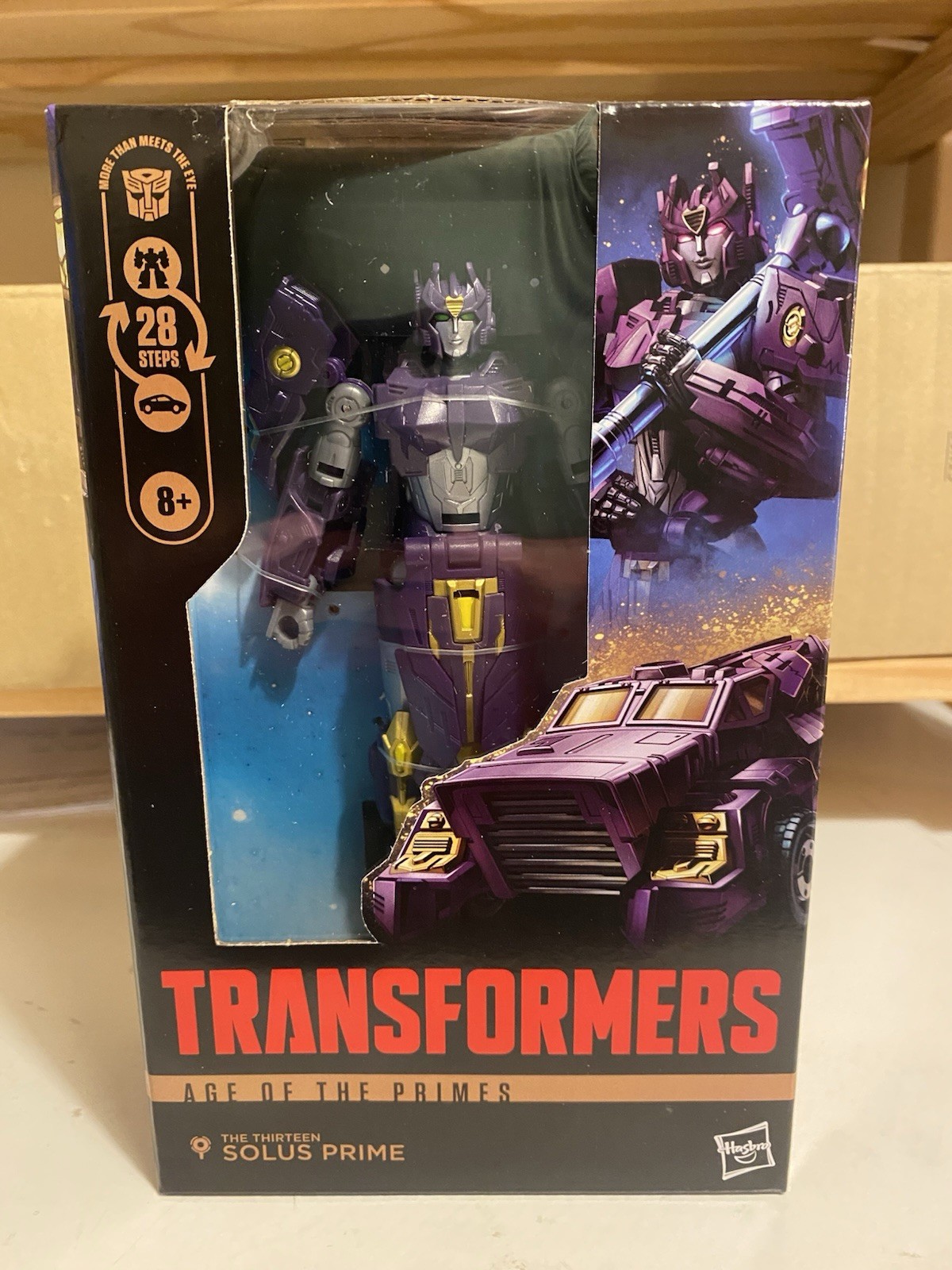 Transformers - Age of the Primes - SOLUS PRIME - nuovo/sigillato
