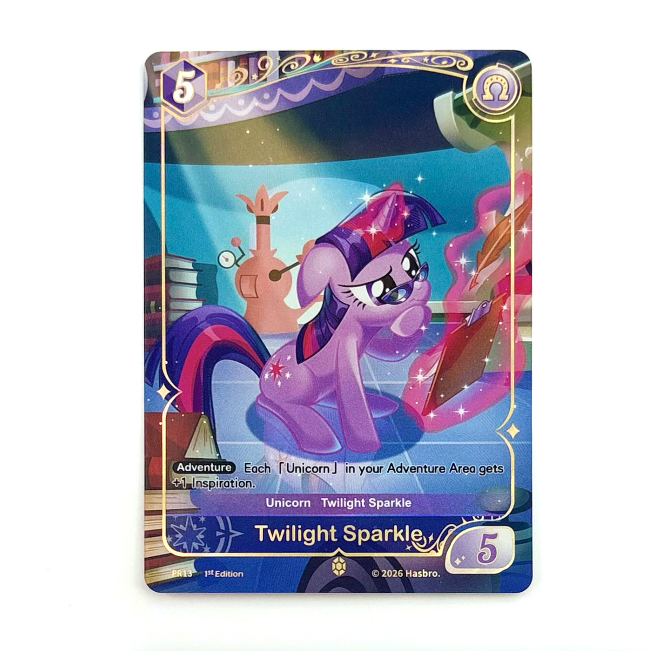 Kayou My Little Pony Twilight Sparkle PR Event Promo Card ENG.