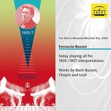 Welte Mignon Mystery 23 von Busoni / Busoni | CD | Zustand sehr gut