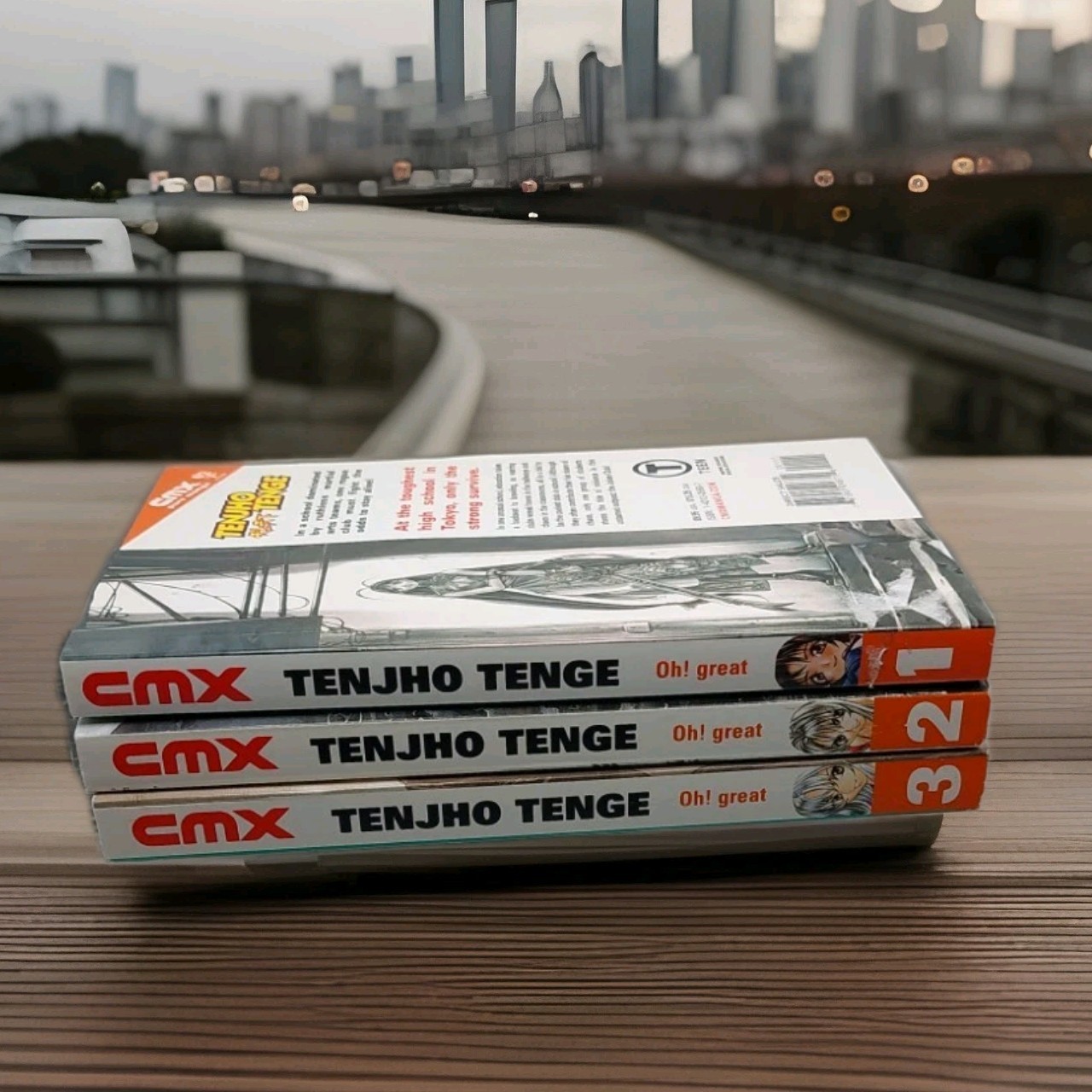 Tenjho Tenge Vol. Lotto manga inglesi anime 1, 2, 3, graphic novel CMX