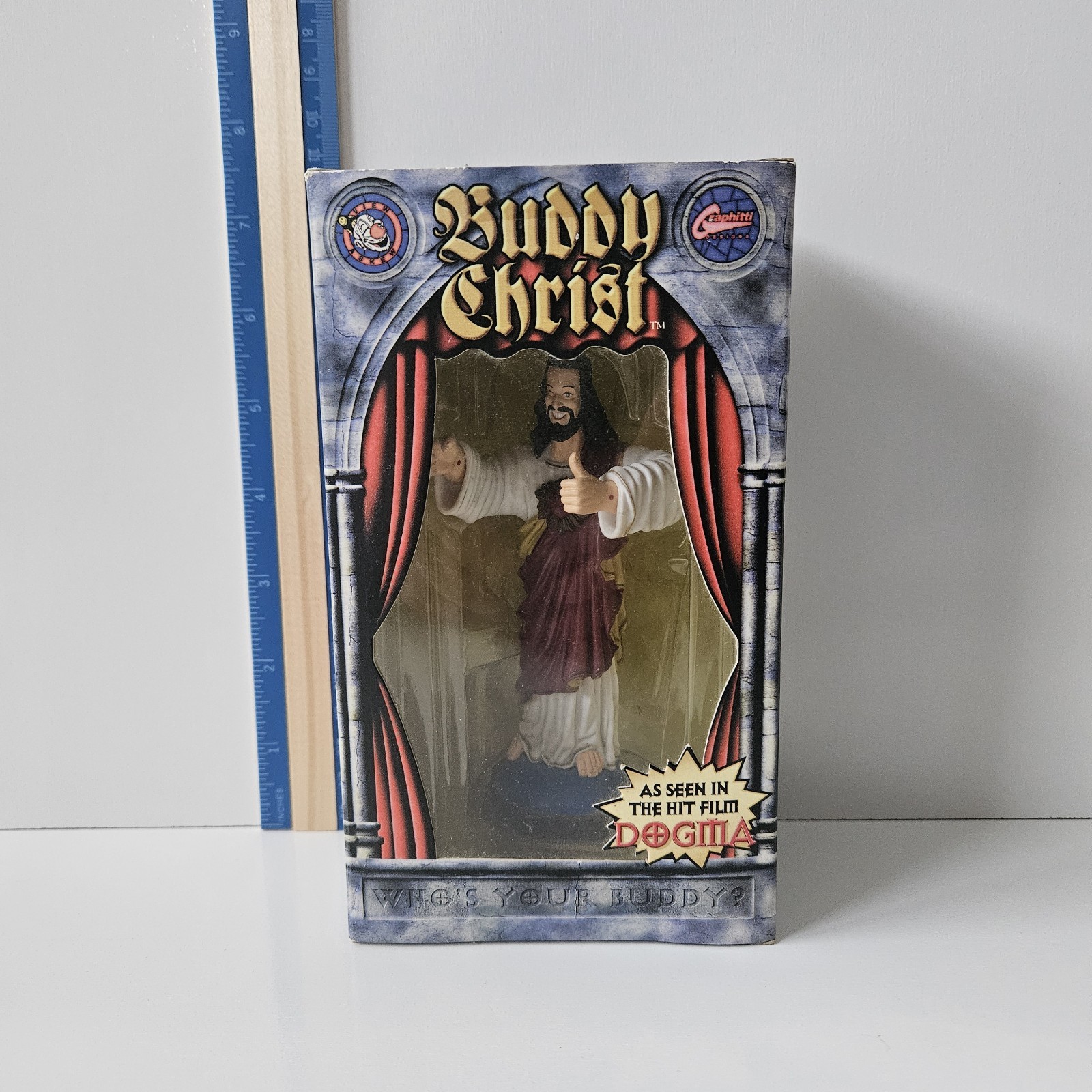 New Sealed Buddy Christ Dogma View Askew Graphitti Designs Dashboard Statue 2000