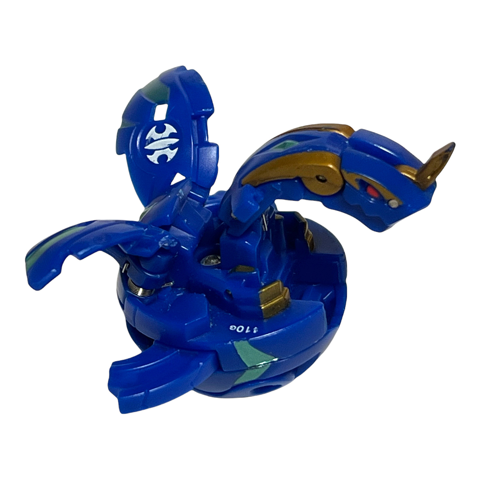 Bakugan Battle Brawlers Blue Aquos Neo Dragonoid 410g Figura solo 1" Compattato