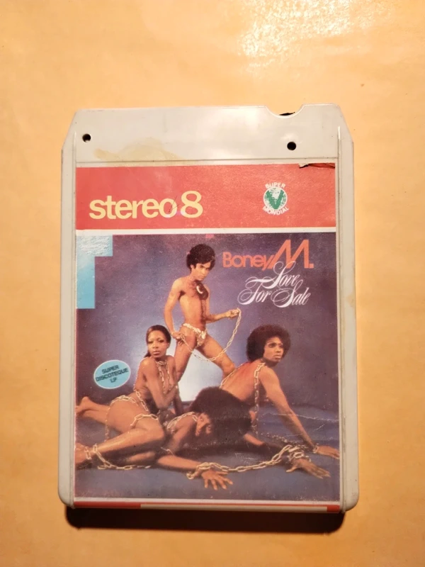 Cassetta audio stereo 8 Boney M.